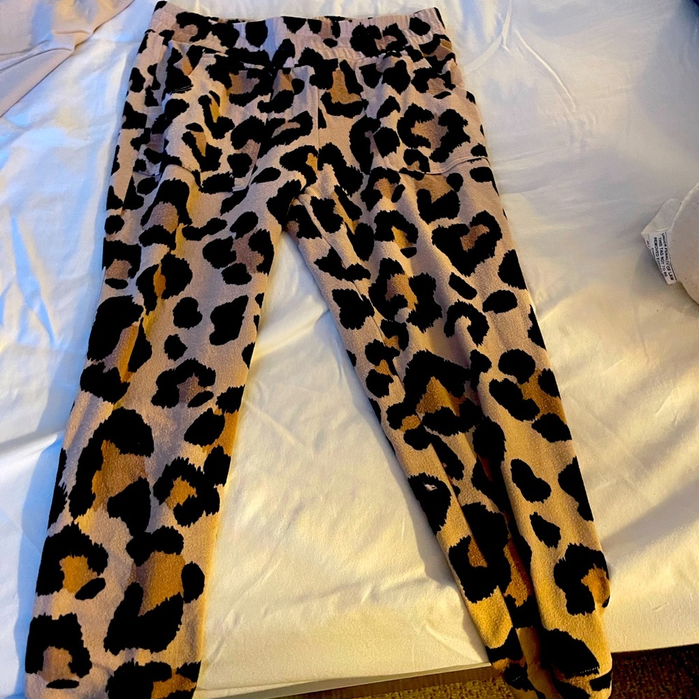 Leapard lounge pants
